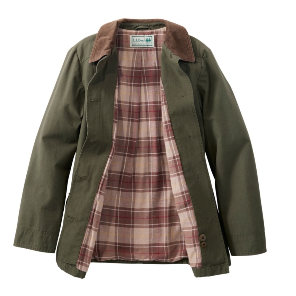 L.L. Bean Adirondack Barn Coat with Fleece Lining